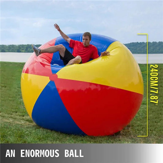 100/200cm Giant Inflatable Sports Ball Outdoor Party Toy - Shop Dealza