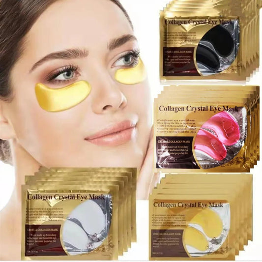 20Pcs Gold Collagen Eye Mask Firming Moisturizing Eye Skin Care Patches - Shop Dealza