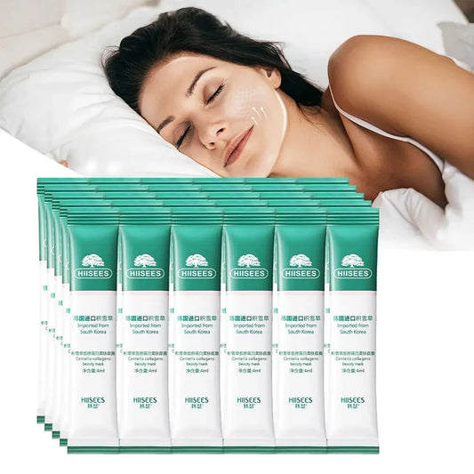 30pcs Centella Collagen Sleeping Face Masks Anti - Wrinkle Moisturizing - Shop Dealza