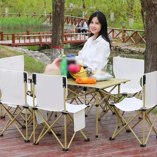 Outdoor Folding Stool Portable Camping Fishing Seat