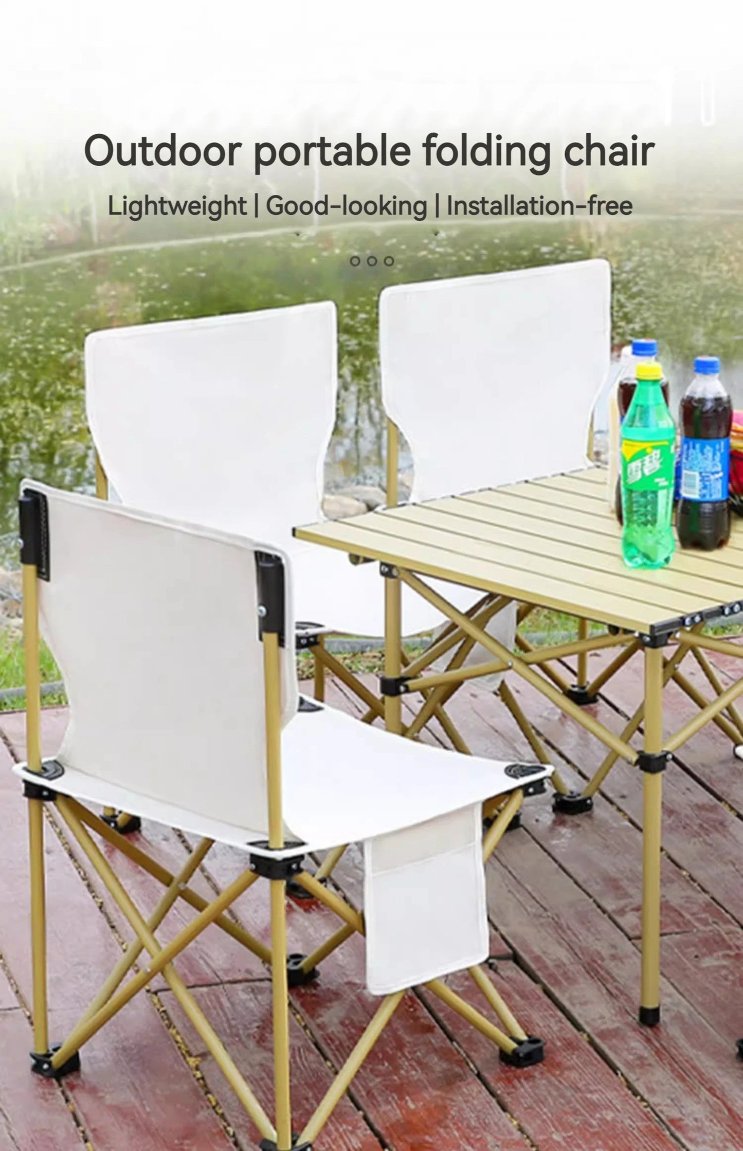 Outdoor Folding Stool Portable Camping Fishing Seat