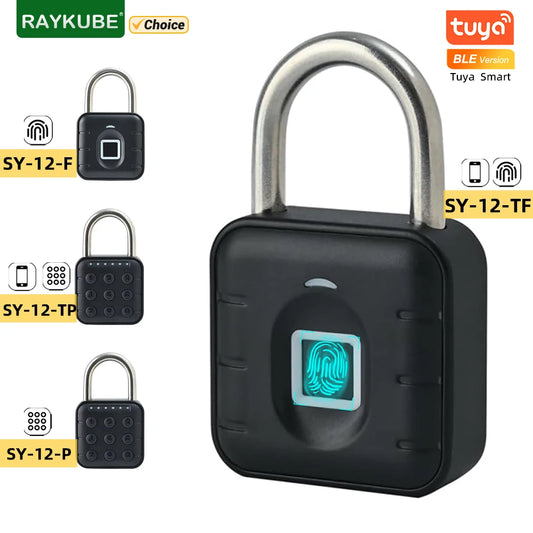 Tuya Bluetooth Fingerprint Padlock Smart Luggage Lock