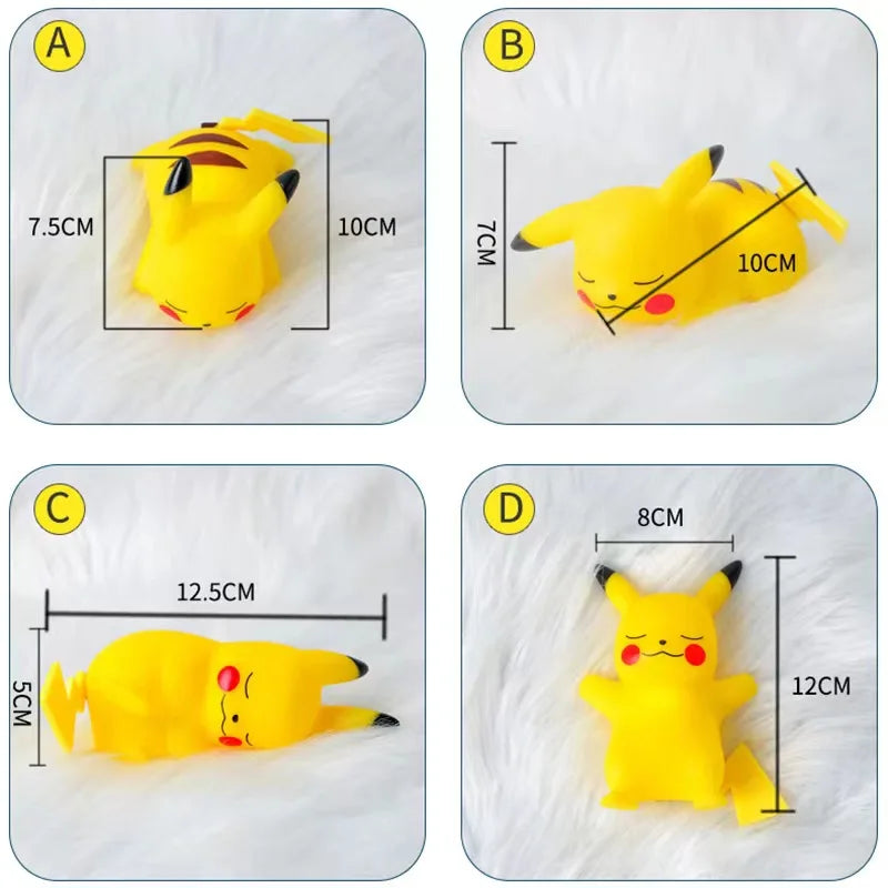 Pokemon Pikachu Night Light Cute Bedside Lamp