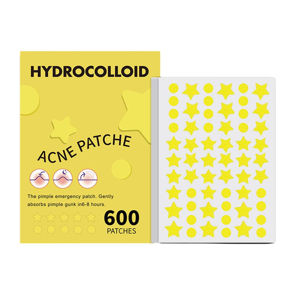 600 Acne Patches Waterproof Pimple Remover Invisible Spot Treatment