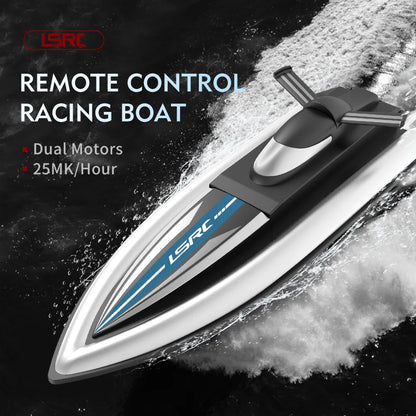 2.4G LSRC-B8 RC High Speed Waterproof Racing Boat Rechargeable