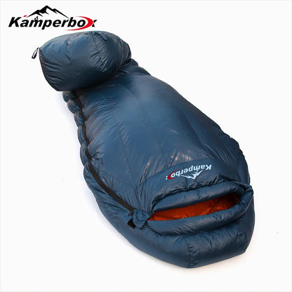 Kamperbox Winter Down Sleeping Bag Ultralight Warm