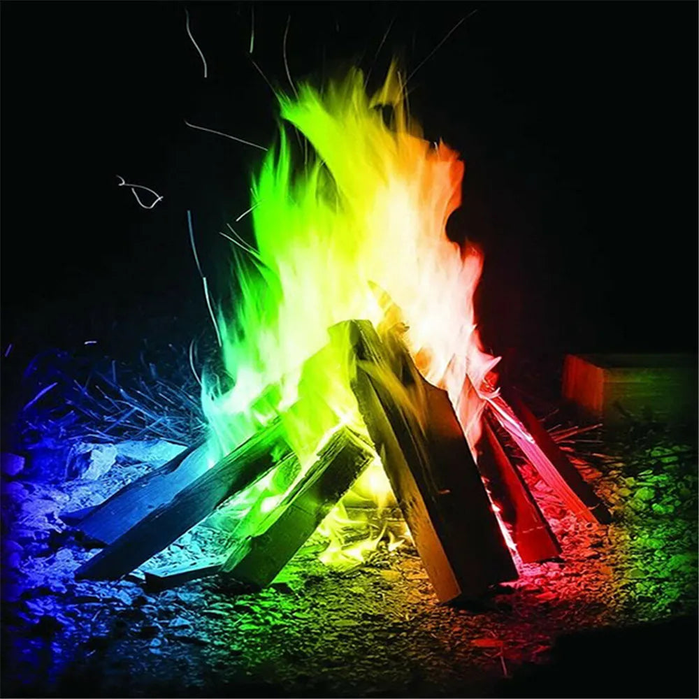 30g Colorful Magic Fire Powder Bonfire Party Pyrotechnics