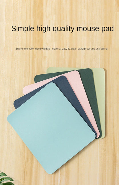 Small PU Leather Mouse Pad