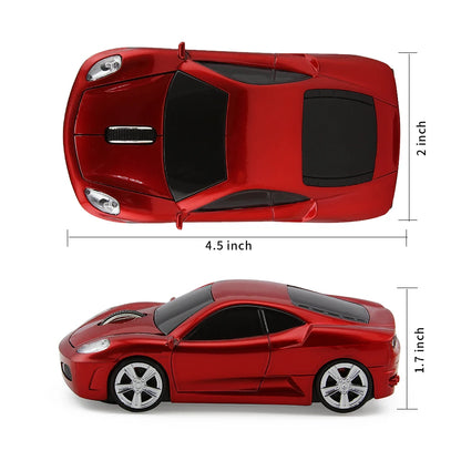 Wireless Mini Sports Car Mouse