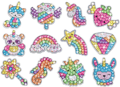 Big Gem Diamond Painting Stickers Unicorn Mosaic Kit