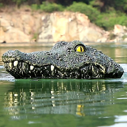 RC Crocodile Head Boat 2.4G Remote Control Alligator Decoy