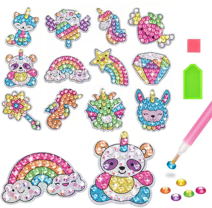 Big Gem Diamond Painting Stickers Unicorn Mosaic Kit