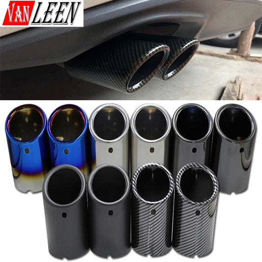 Car Exhaust Muffler Tip VW Jetta MK6 Golf 6 7 1.4T