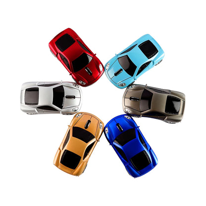 Wireless Mini Sports Car Mouse