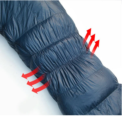 Kamperbox Winter Down Sleeping Bag Ultralight Warm