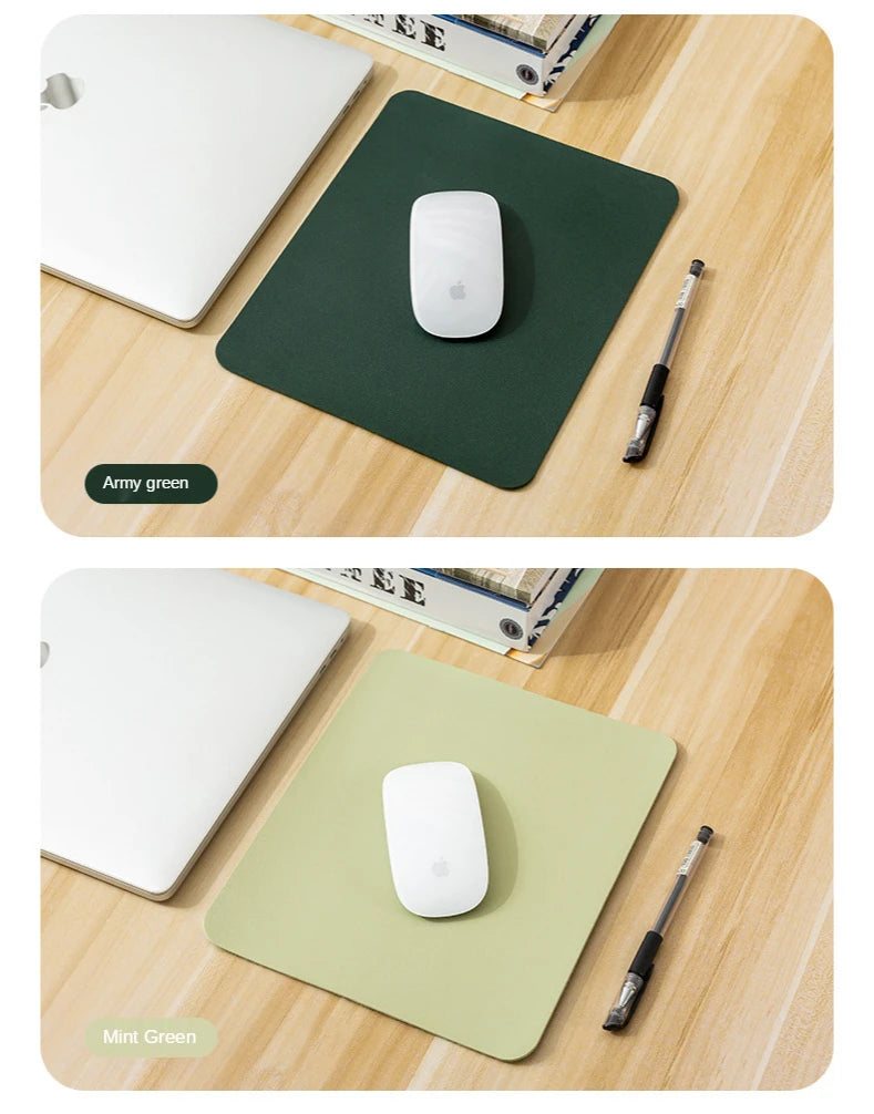 Small PU Leather Mouse Pad