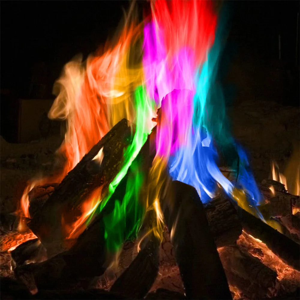 30g Colorful Magic Fire Powder Bonfire Party Pyrotechnics