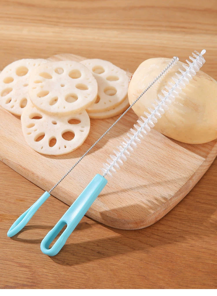 Lotus Hole Cleaning Brush Baby Bottle Straw Cup Cleaner Handy Gadget