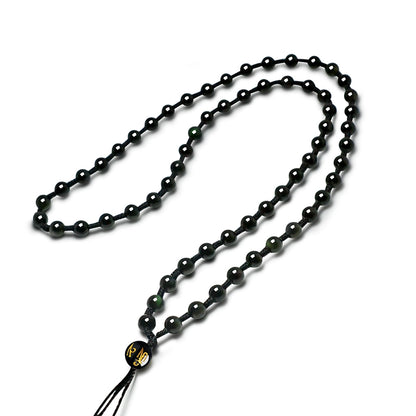 Hetian Jade Clavicle Chain Agilawood National Style Jewelry