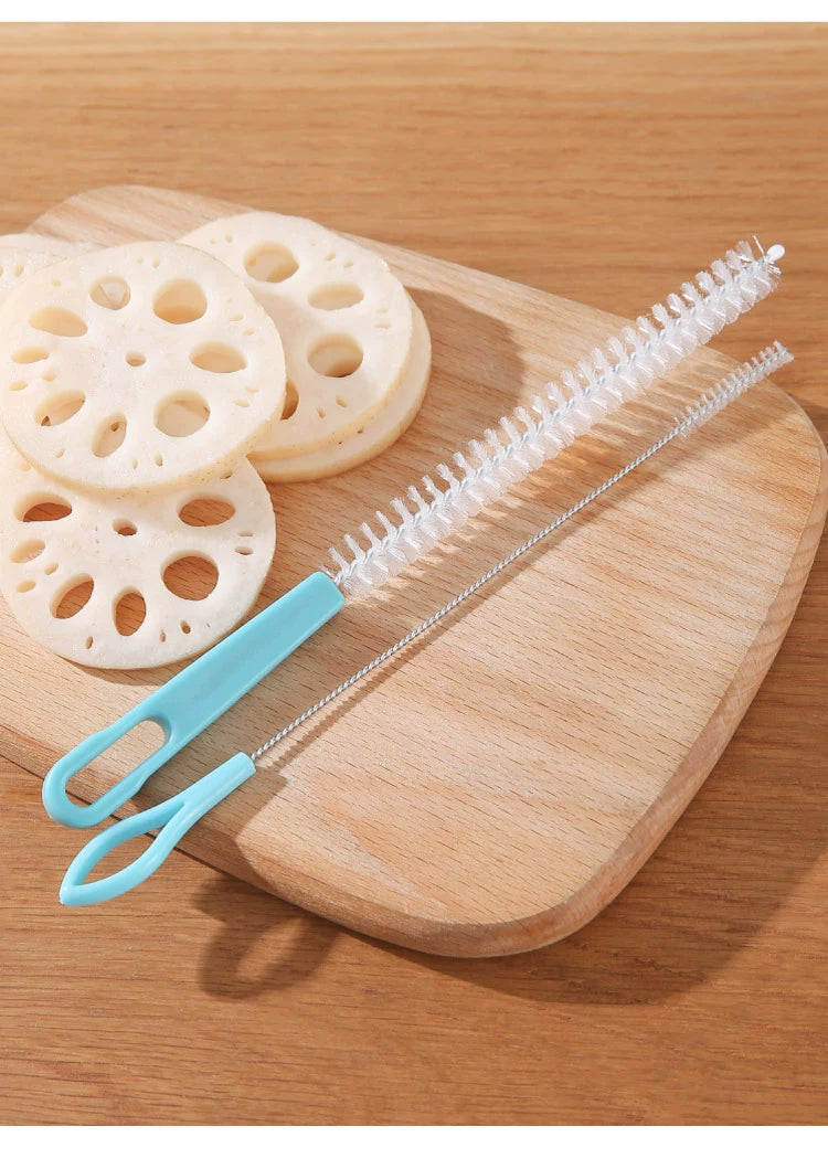 Lotus Hole Cleaning Brush Baby Bottle Straw Cup Cleaner Handy Gadget