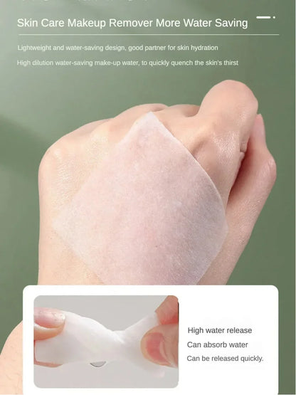 Disposable Makeup Remover Cotton Facial Cleansing Pads