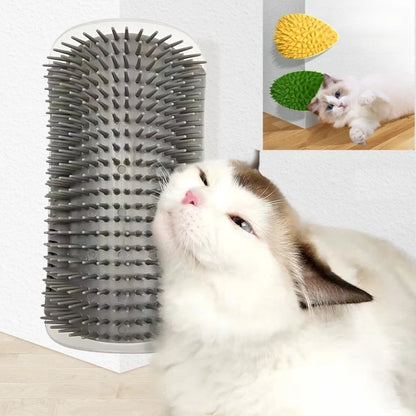 Cat Scratcher Massager Grooming Brush Hair Remover