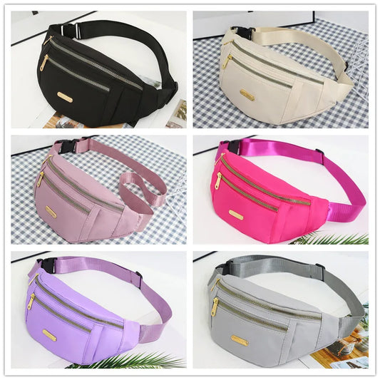 Fanny Pack Waterproof Waist Belt Bag Travel Running