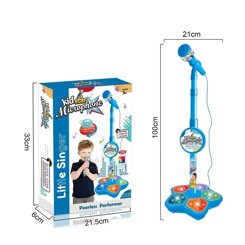 Kids Karaoke Microphone with Stand