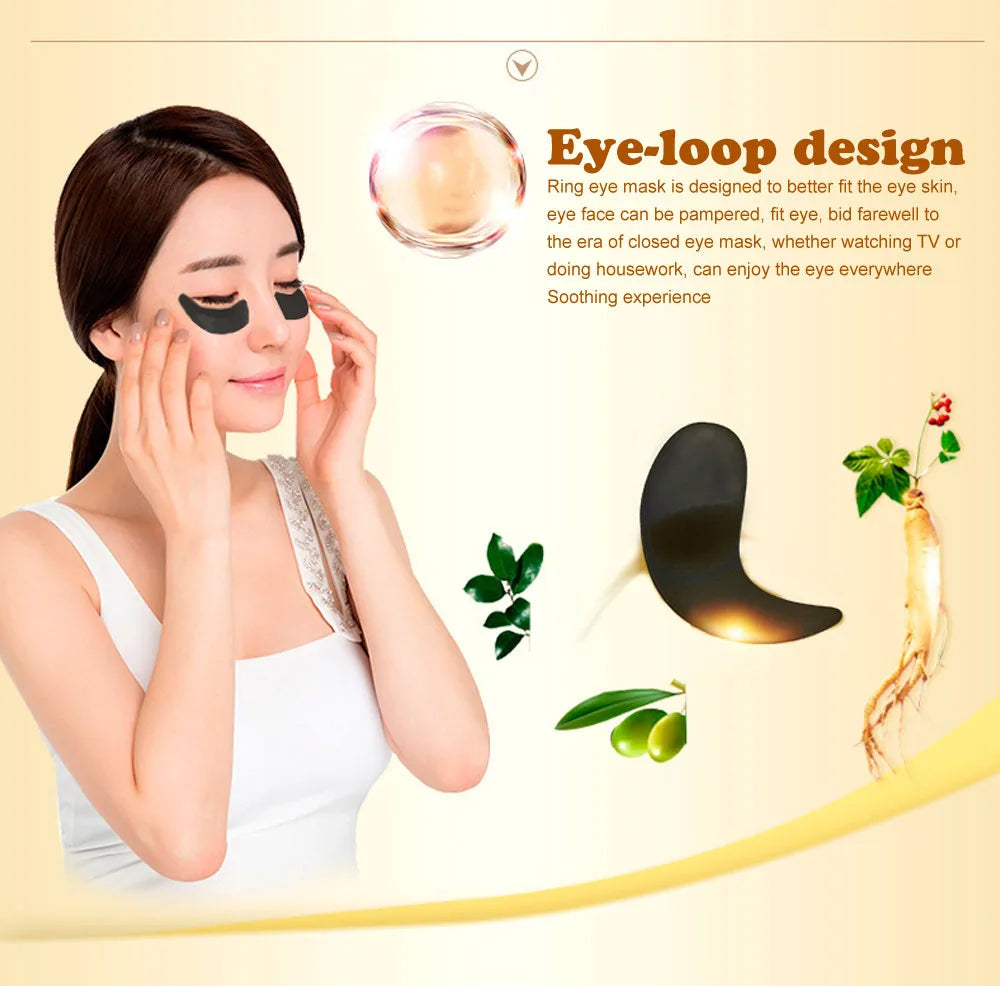 20Pcs Gold Collagen Eye Mask Firming Moisturizing Eye Skin Care Patches