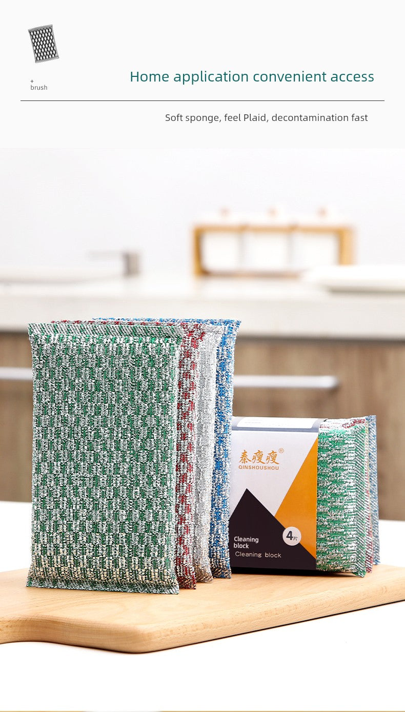 Sponge Wipe Oil-Free Kitchen Dish Cloth