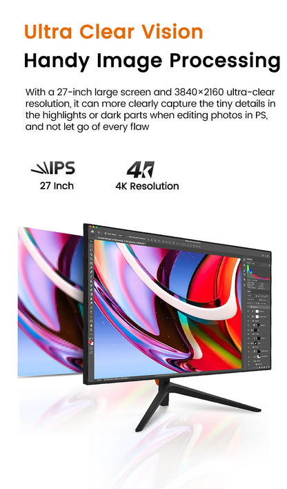 27 Inch 4K UHD IPS Monitor