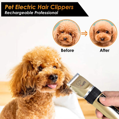 Professional Dog Hair Clipper Rechargeable Low Noise