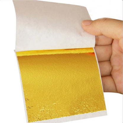 Imitation Gold & Silver Foil (100 Sheets)