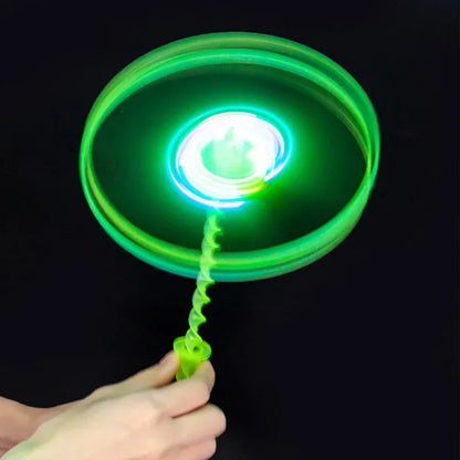 LED Luminous Bamboo Dragonfly Flying Toy Night Party Favor