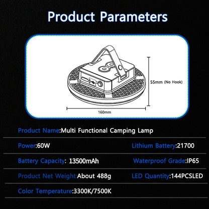 MOSLIGHTING Camping Lantern