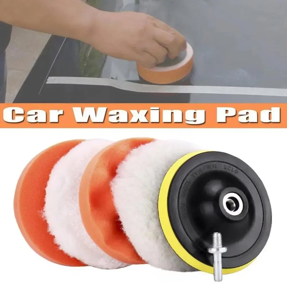 Car Polishing Wool Pad Waxing Polishing Disc 3/4/5 Inch