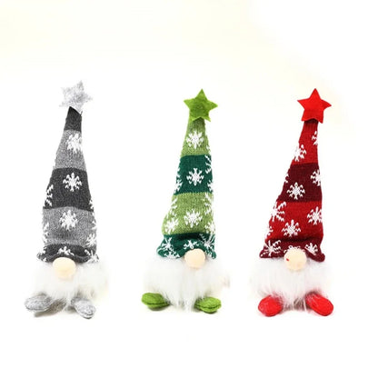 Glowing Gnome Christmas Ornaments (6 pcs)