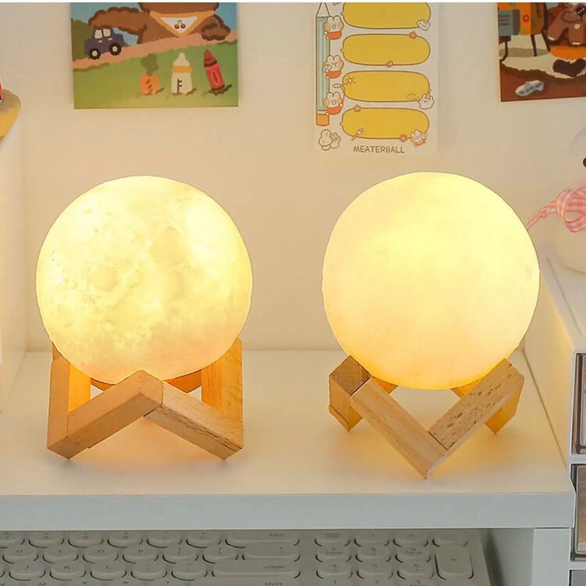 Creative Moon LED Night Light