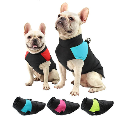 Winter Waterproof Dog Vest Large Pet Ski Coat