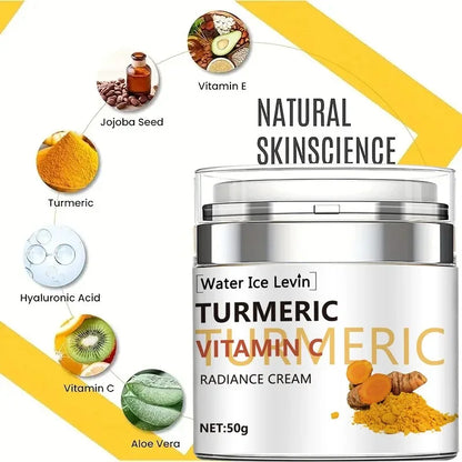 Retinol Turmeric Vitamin C Face Cream Firming Lightening Hyaluronic