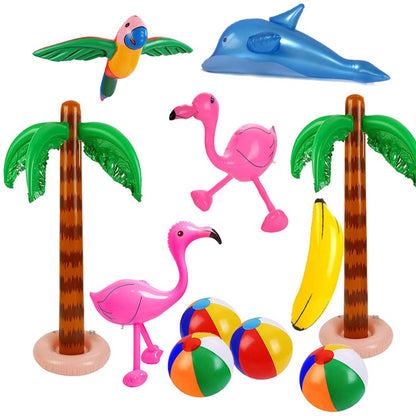 Inflatable Flamingo Swimming Pool Float Garden Party Decor