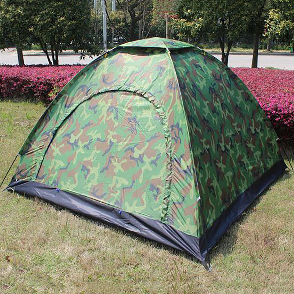 5-6 Person Camouflage Portable Waterproof Camping Tent