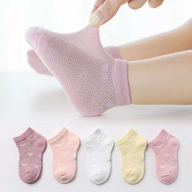 Baby Cotton Socks (5 pairs)