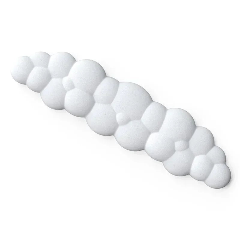 Mouse Pad with Wrist Rest Keyboard Cloud Anti-Slip