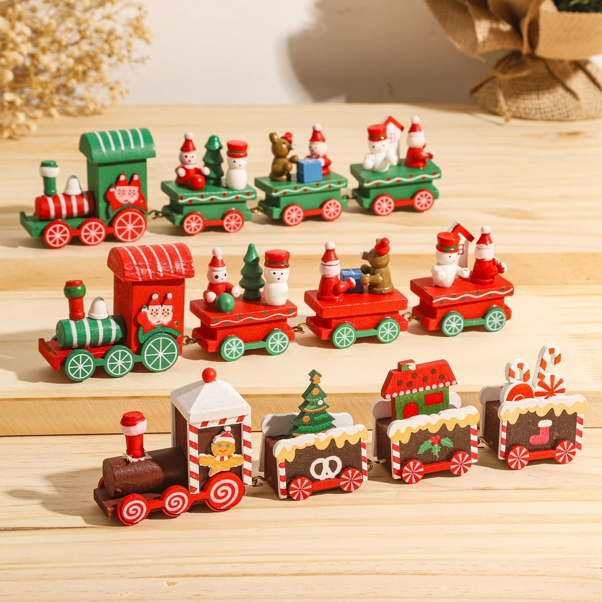 Christmas Train Décor Set