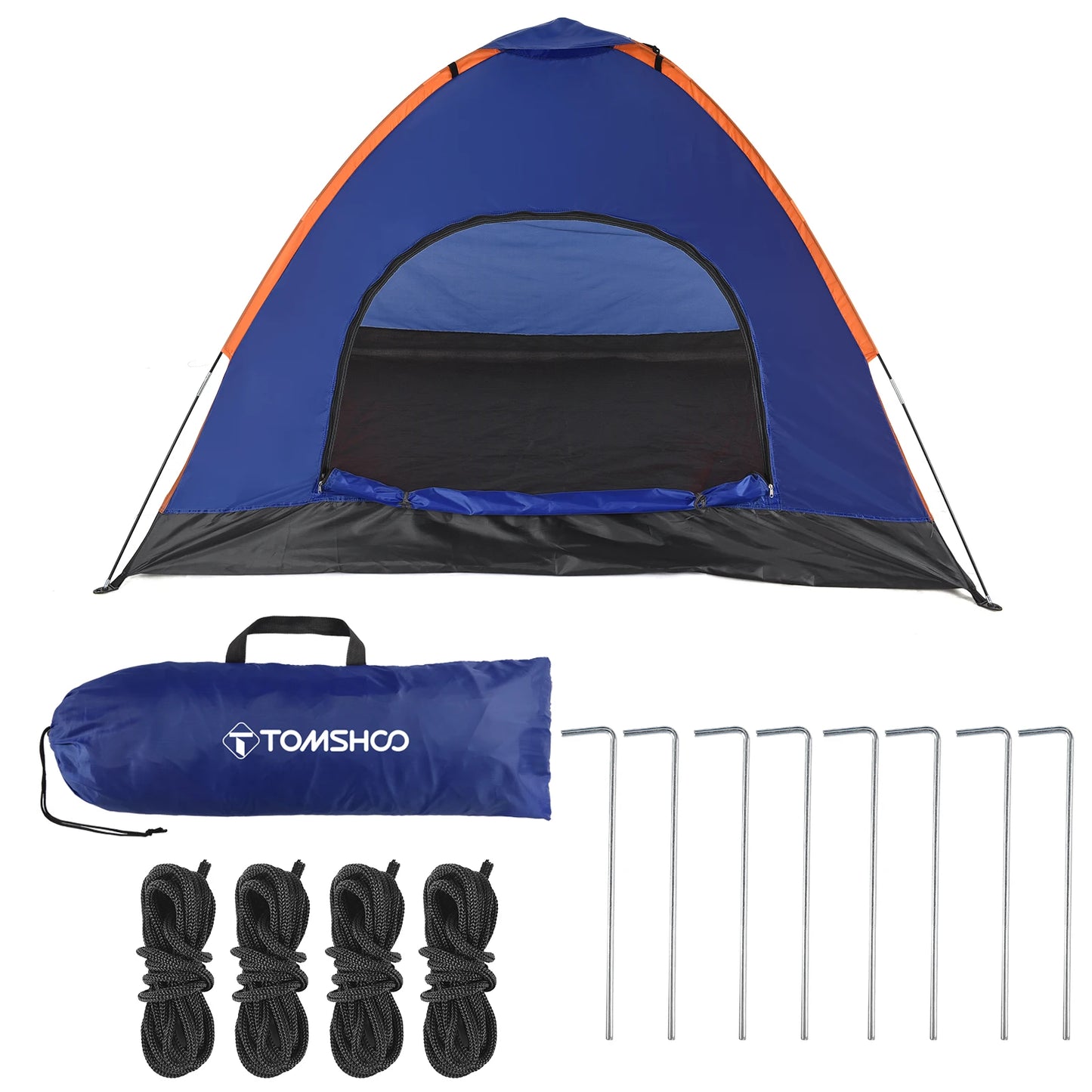 TOMSHOO 3-4 Persons Lightweight Backpacking Tent Rain Fly