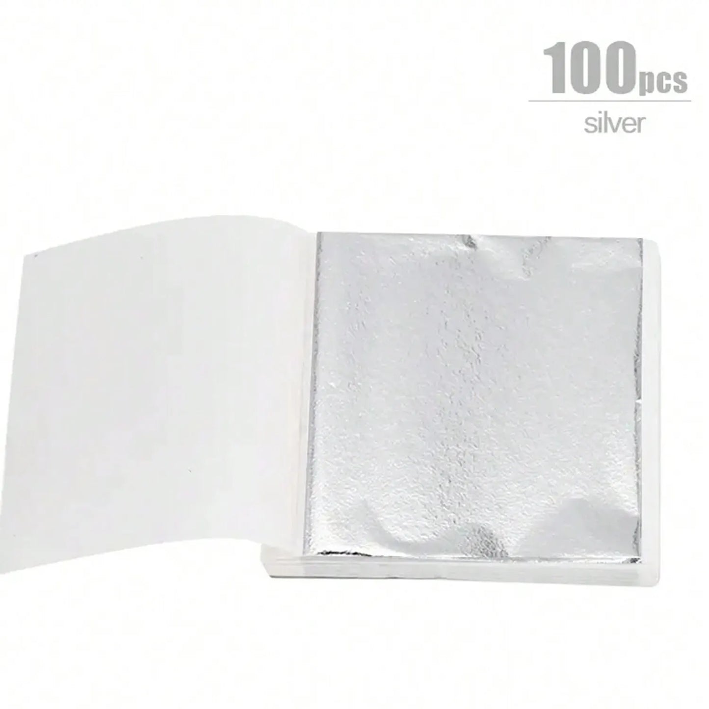 Imitation Gold & Silver Foil (100 Sheets)