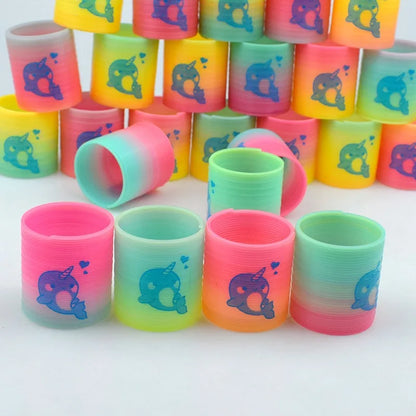 24PCS Rainbow Magic Springs Kids Birthday Party Favor