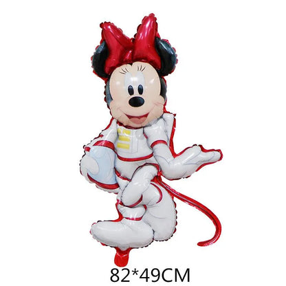 Mickey Minnie Mouse Foil Balloon Baby Shower Decor