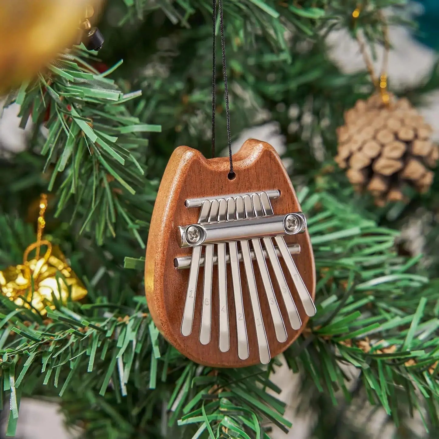 8-Key Mini Kalimba Thumb Piano